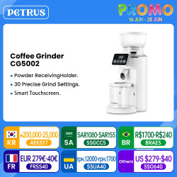 Moedor de café PETRUS: moagem de precisão para todos os preparos
